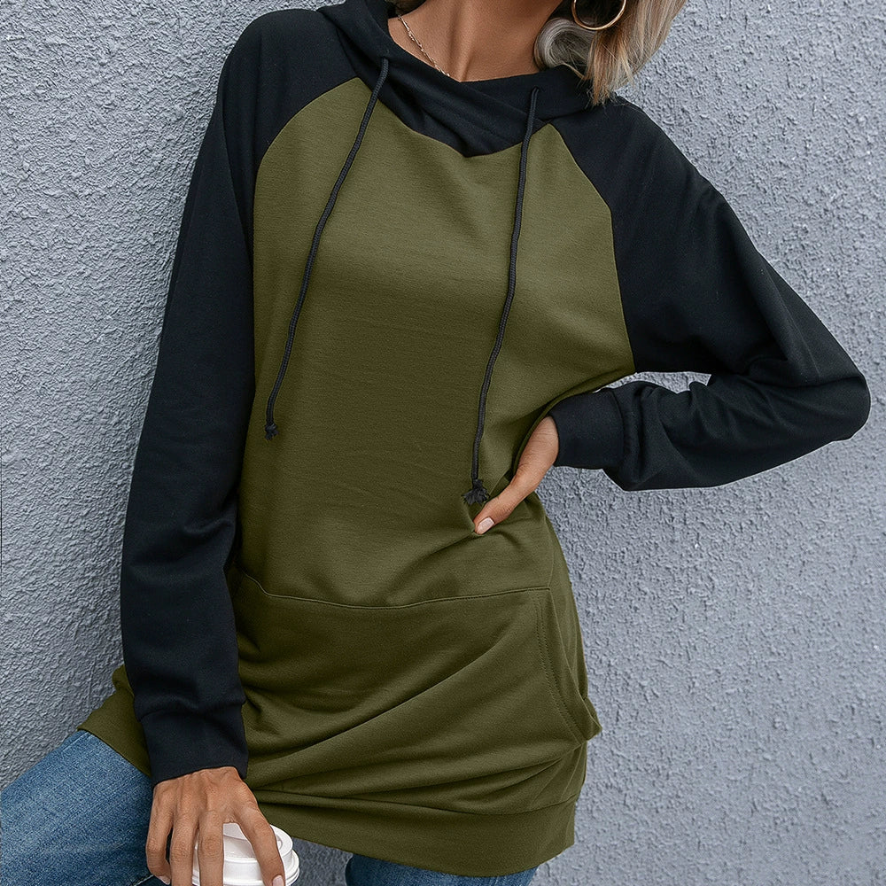 Kuschelhoodie Lockere Passform Weiches Material Kapuze