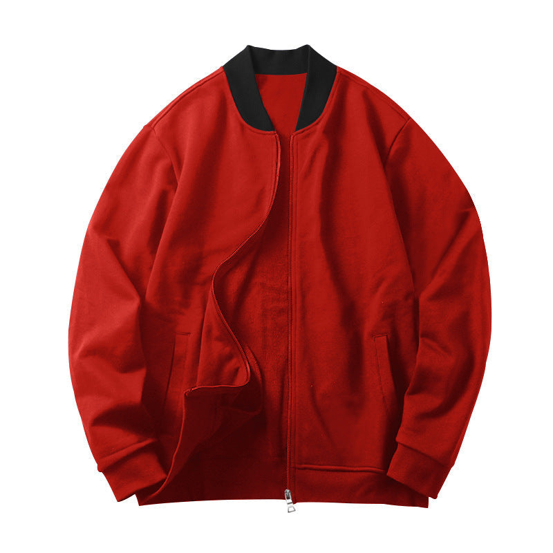 Herren Sportjacke Bomber Modern Elastisch