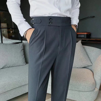 Herren-Hose Hochtaillierend Komfortabel