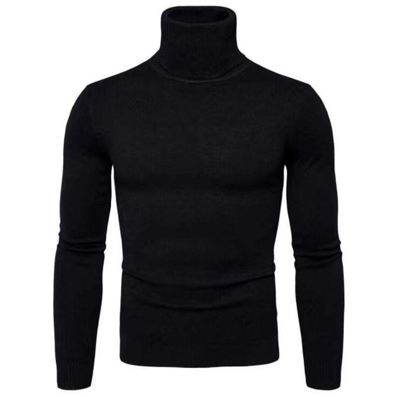 Herren Rollkragenpullover aus Baumwolle Elegantes Design