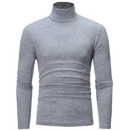 Herren Rollkragenpullover Weich Baumwolle Modern Style