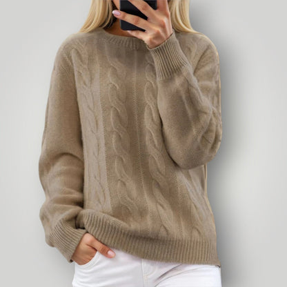 Damen Strickpullover - Weicher Winterpullover Langarm