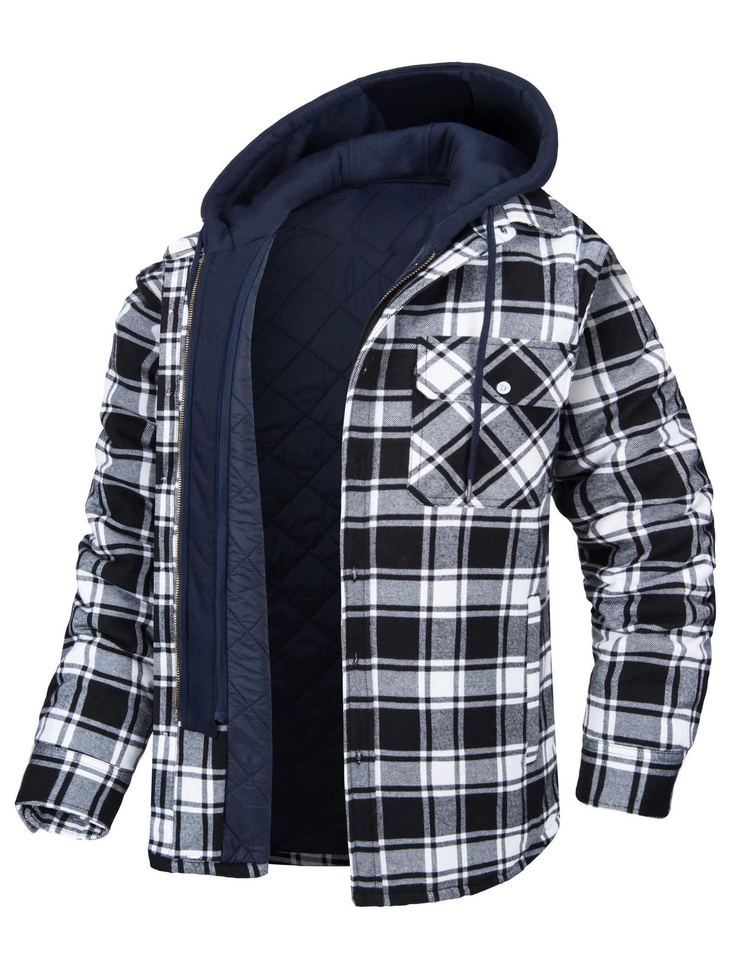 Herren Winterjacke Modern Stil Komfort