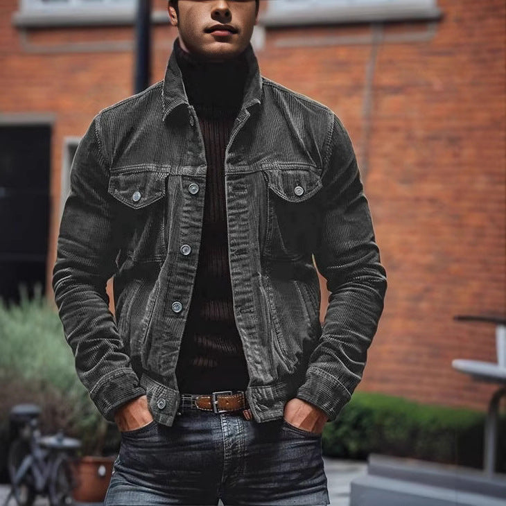Herren Cordjacke Robust & Stilvoll