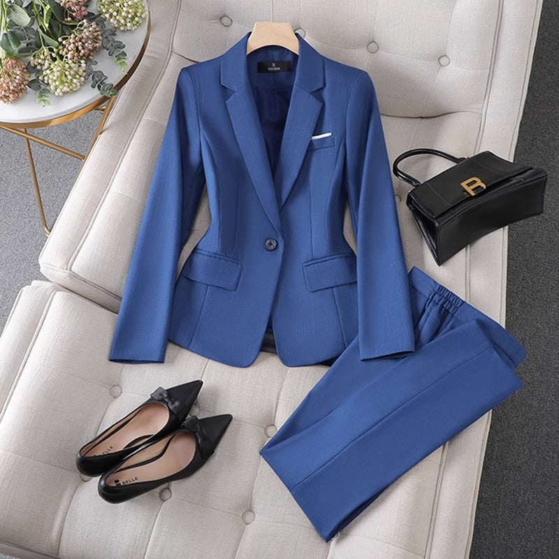 Damen Blazer Set Taillierte Optik - IdealeKleiden