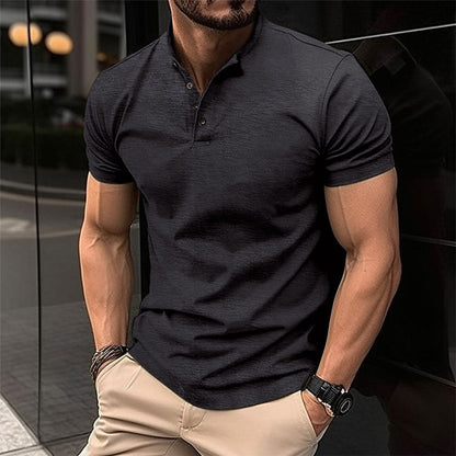 Herren Poloshirt Kurzarm Modern Style