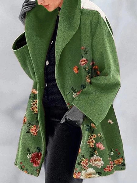 Elegante Damenjacke Lang Modisch - IdealeKleiden