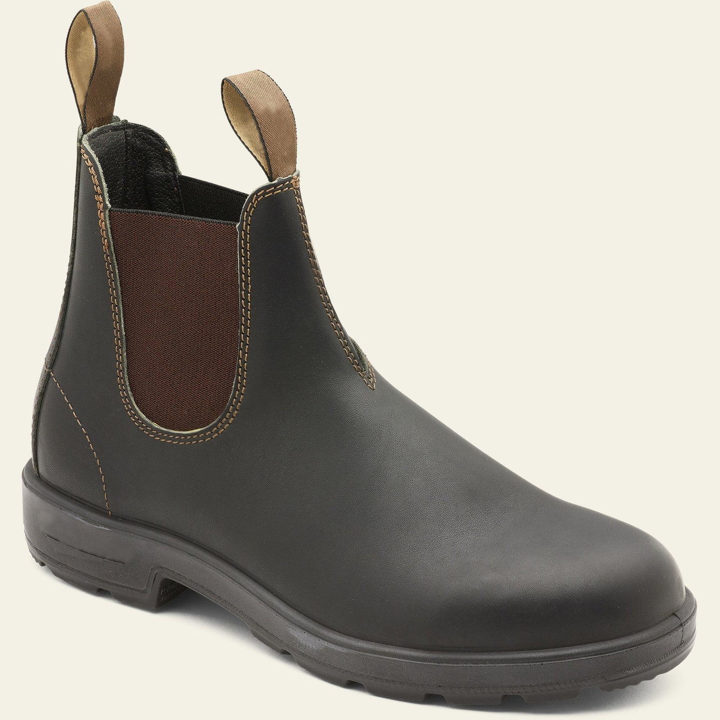 Herren Chelsea Stiefel Knöchelhoch Elegant Lederschaft