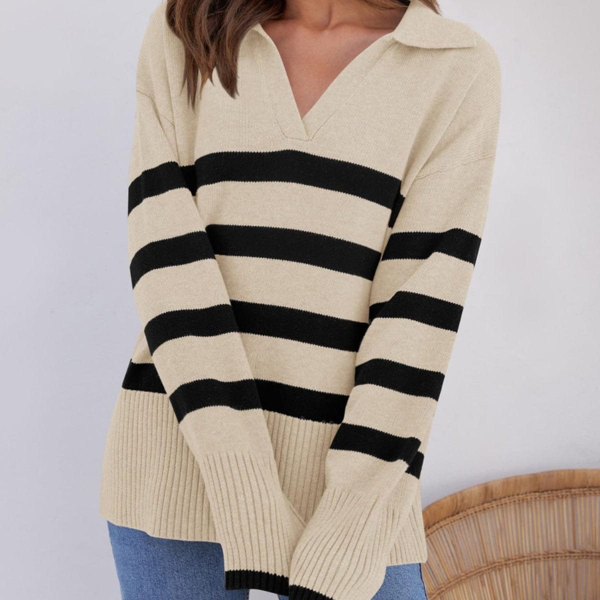 Große Oversized Pullover Warm & Bequem Wintermodell