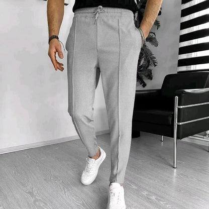 Herren Freizeithose Elegant Elastisch Mit Taschen