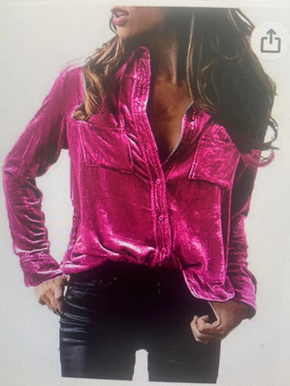 Elegante Damenbluse Satin mit Stickerei