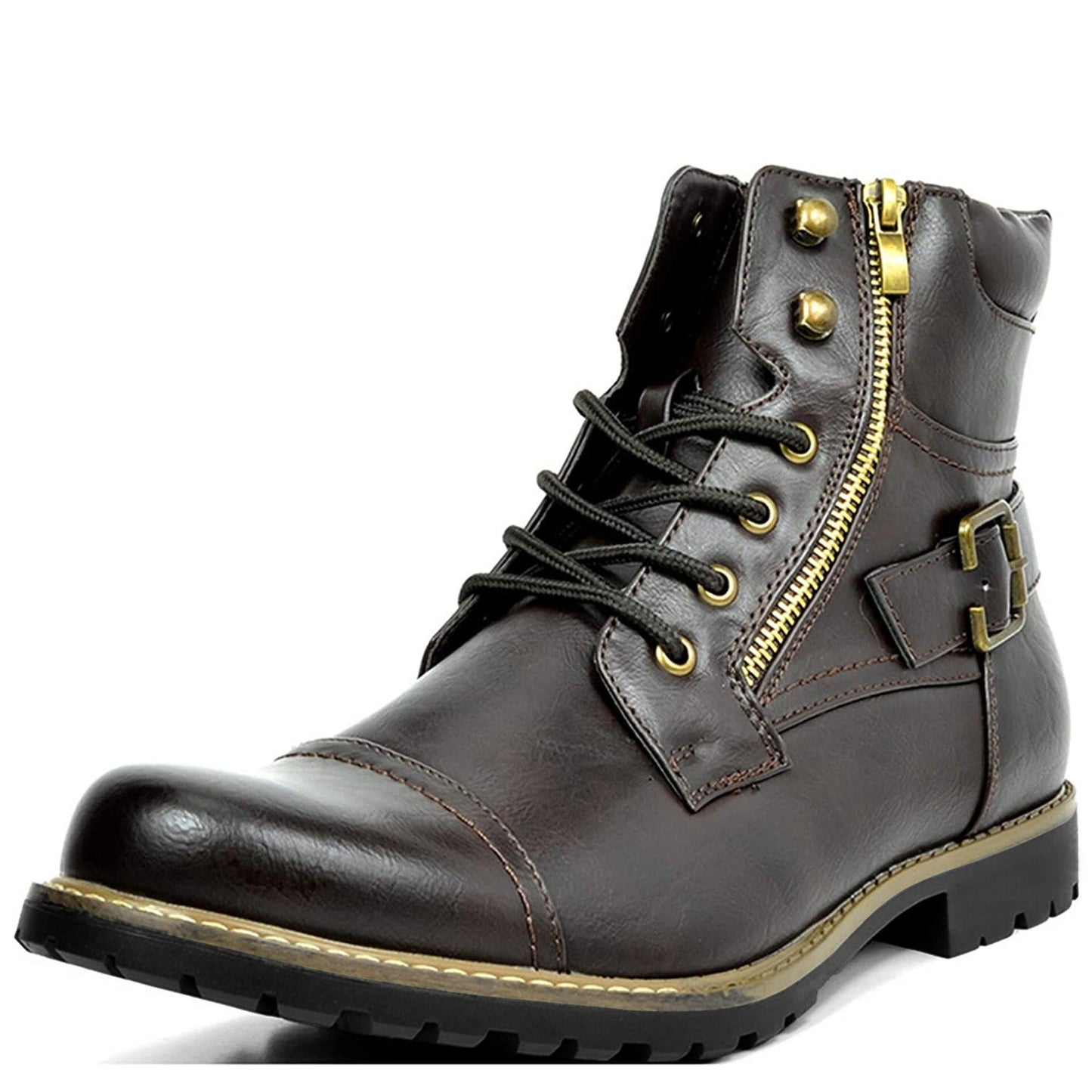 Lederstiefel Motorrad Bikerstil
