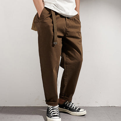 Herren Cargo-Hose Bequem Elegant Mit Verstellbarem Bund