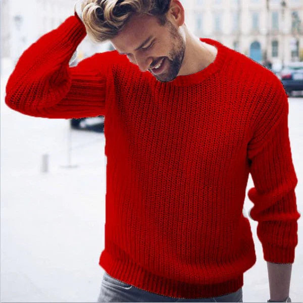 Noah - Bequemer Pullover Rundhals Baumwolle