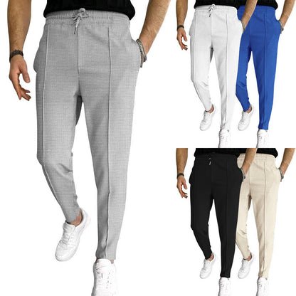Herren Chino Hose Modern Elastisch mit Taschen - IdealeKleiden