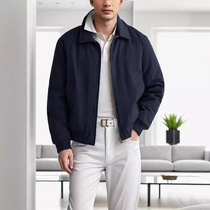Herren Leichtjacke Sportlich Slim Fit