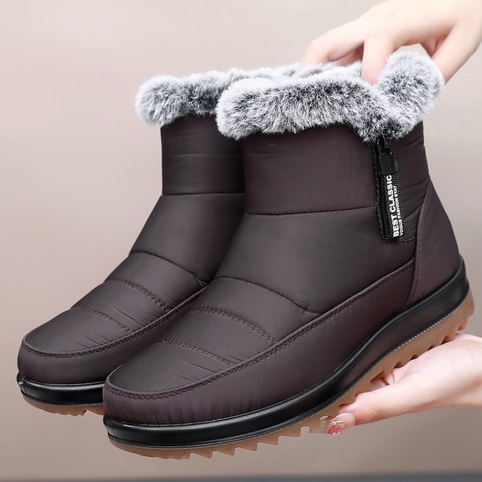 Damen Winterstiefel Wasserdicht Warm