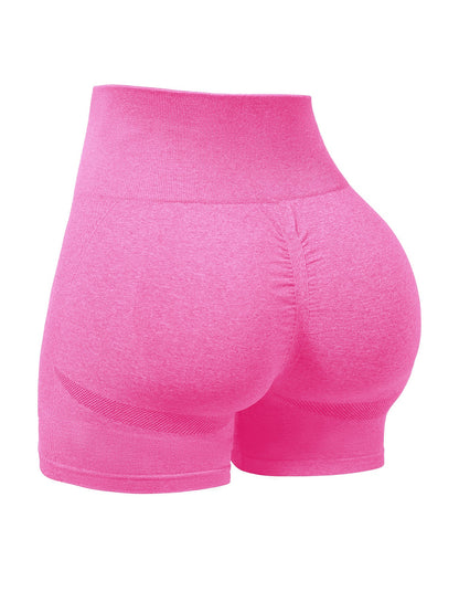 Damen Fitness Shorts Hoch Tailliert Komfortabel