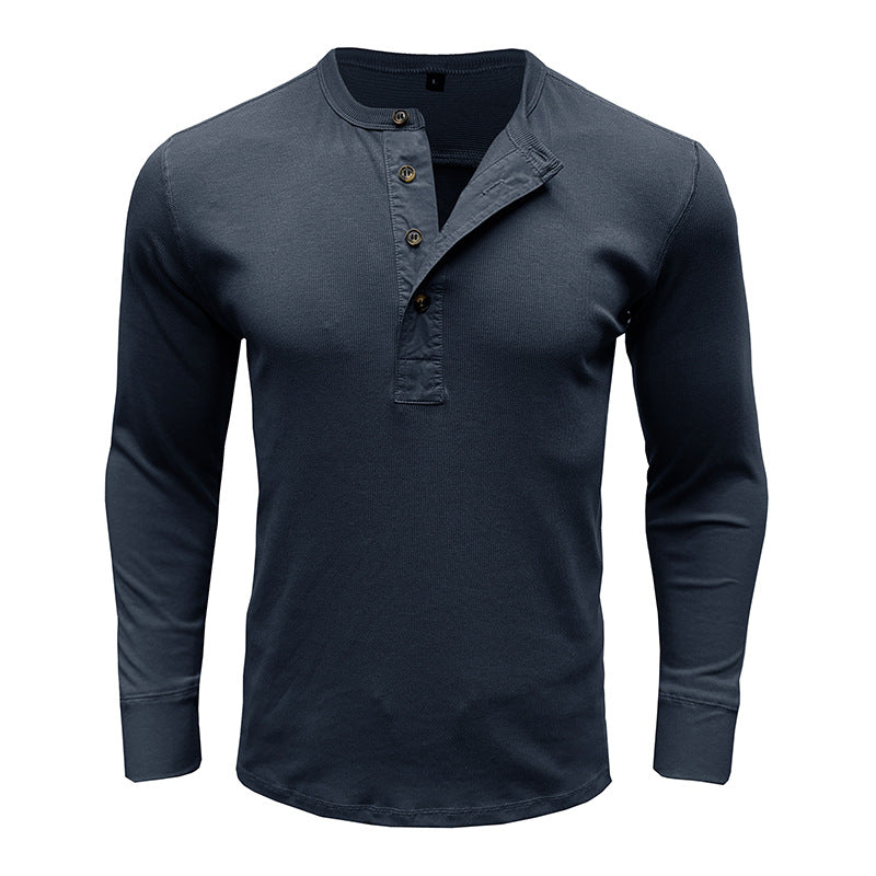 Lange Ärmel Kleid Damen Baumwolle Relaxed Fit