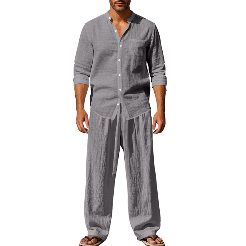 Herren Leichtes Sommer-Anzug-Set Bequem