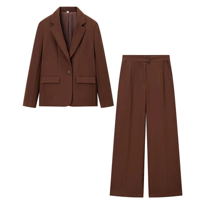 Damen Business Anzug Set Elegant Taille