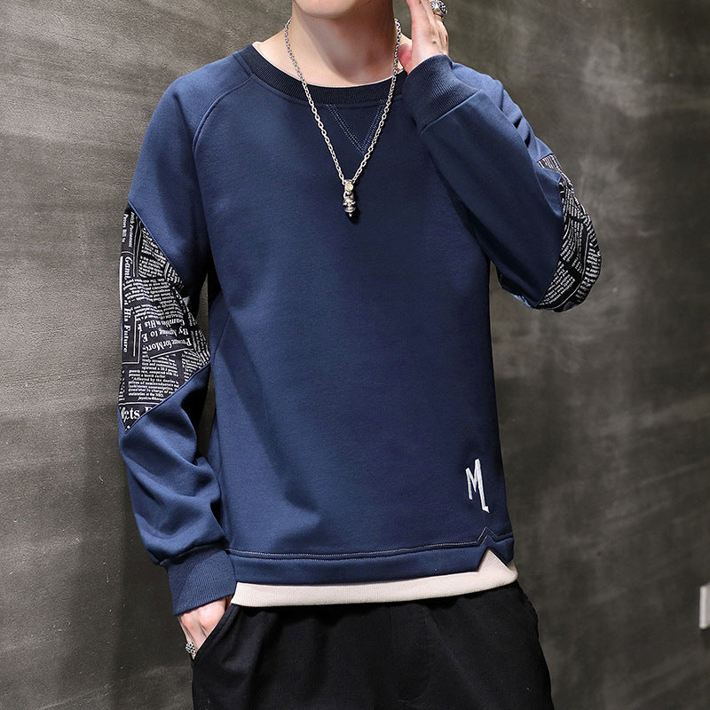 Herren Sweatshirt Trendy Einzigartig Druckdesign
