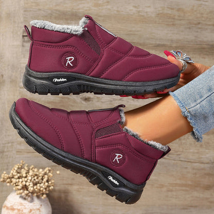 Damen Winterstiefel Sportlich Warm - IdealeKleiden