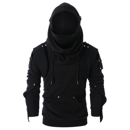 Herren Hoodie Modern Kragen Praktische Taschen