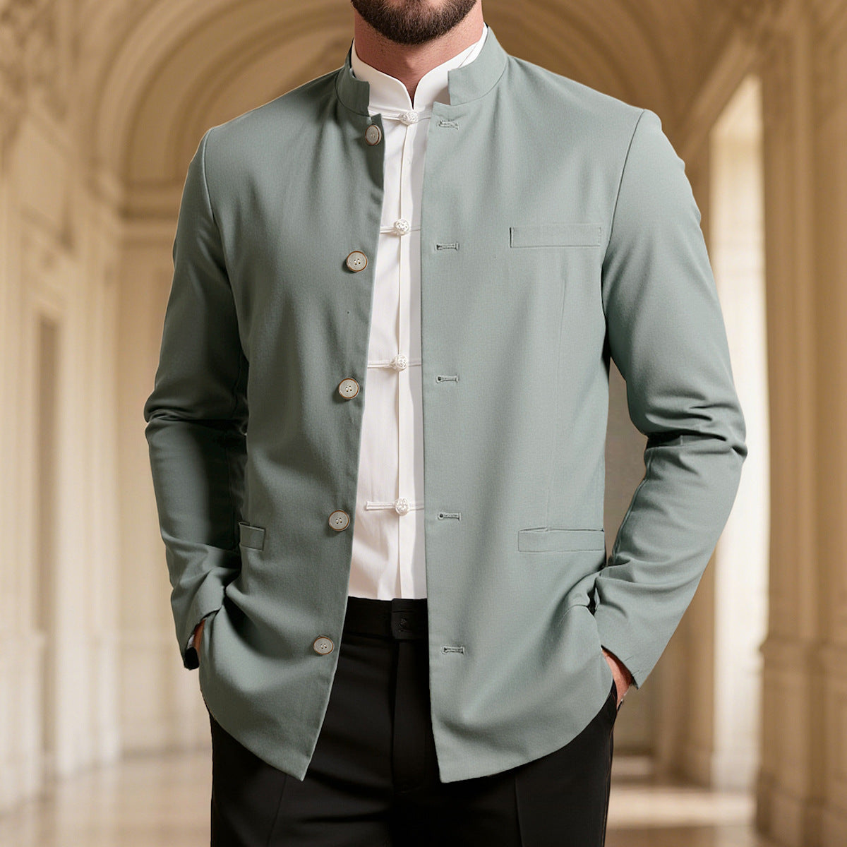Herren Blazer Slim Fit Modern Elegant