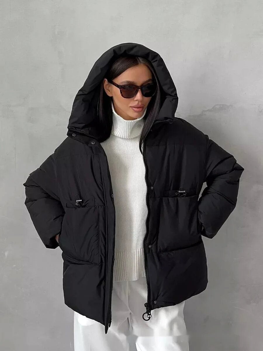Damen Winterjacke Sportlich Warm Isoliert