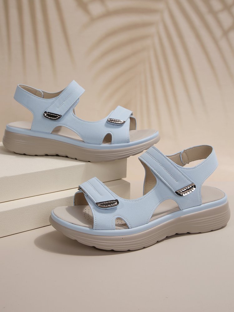 Damen Sport-Sandalen Komfortabel Klettverschluss