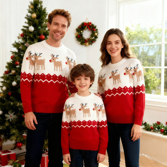 Weihnachtspullover Herren Süß Winterlich - IdealeKleiden