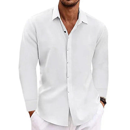 Herren Freizeithemd atmungsaktiv Langarm Modern Cut