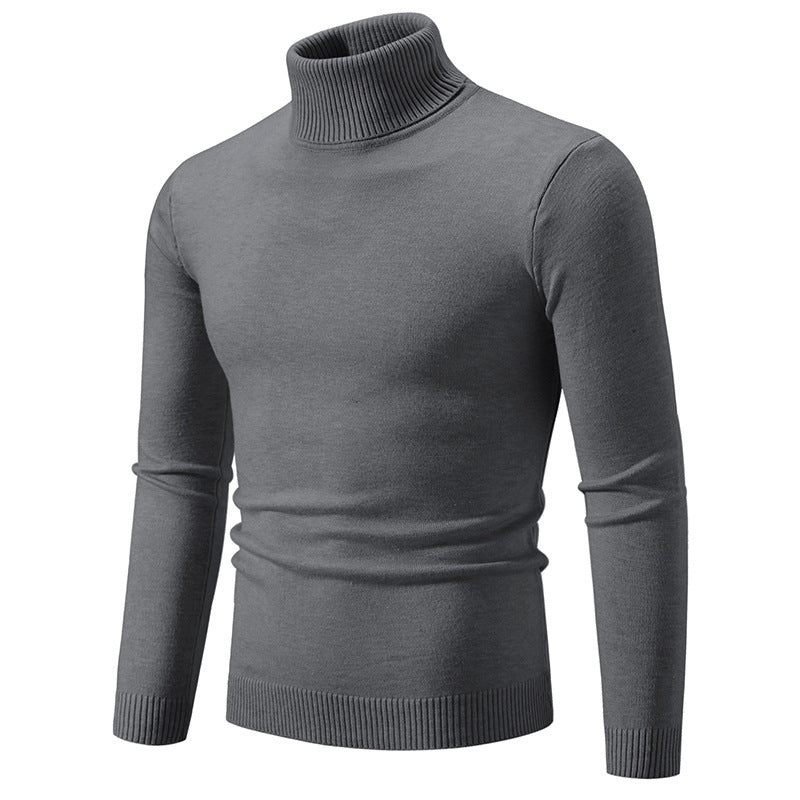 Herren Rollkragenpullover Feine Baumwolle Elegantes Design