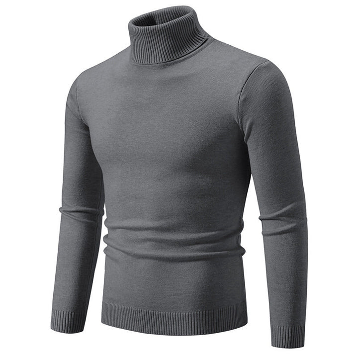 Herren Rollkragenpullover Feine Baumwolle Elegantes Design