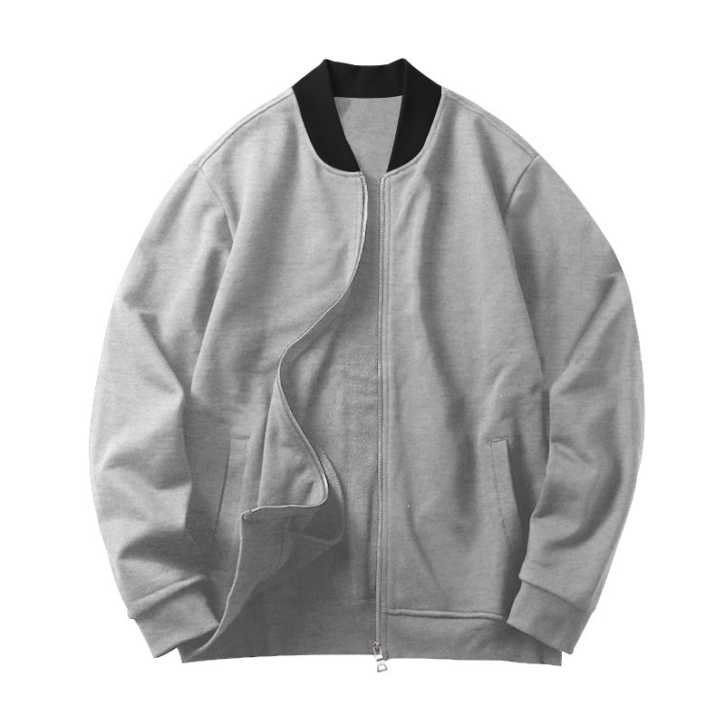Herren Sportjacke Bomber Modern Elastisch