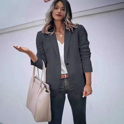 Damen Blazer Elegant Tailliert Moderner Schnitt