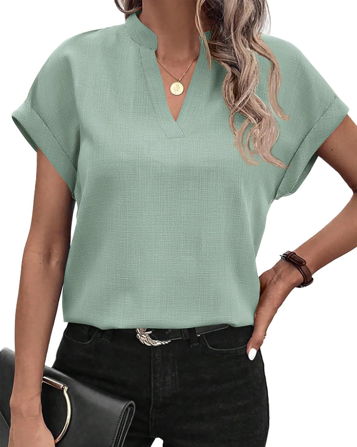 Damen Bluse Lässig Chic Sommer