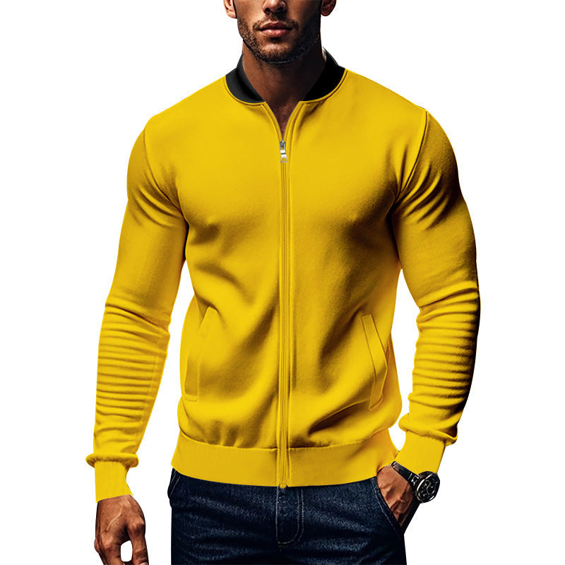 Herren Bomberjacke Sportlich Moderner Style