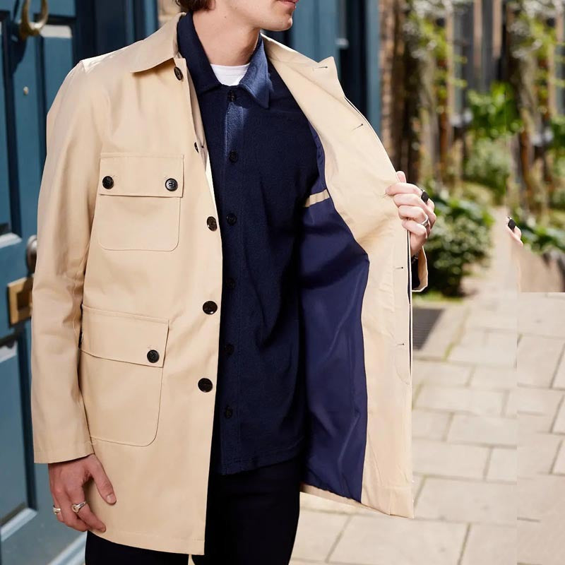 Praktische Utility Jacke Regular Fit Mehrfachtaschen