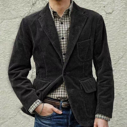 Herren Cordjacke Elegant Sportlich