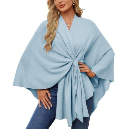 Damen Wickelmantel Modern Chic Elegantes Design