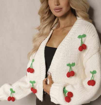 Damen Strickcardigan Damen Elegant Dekorativ