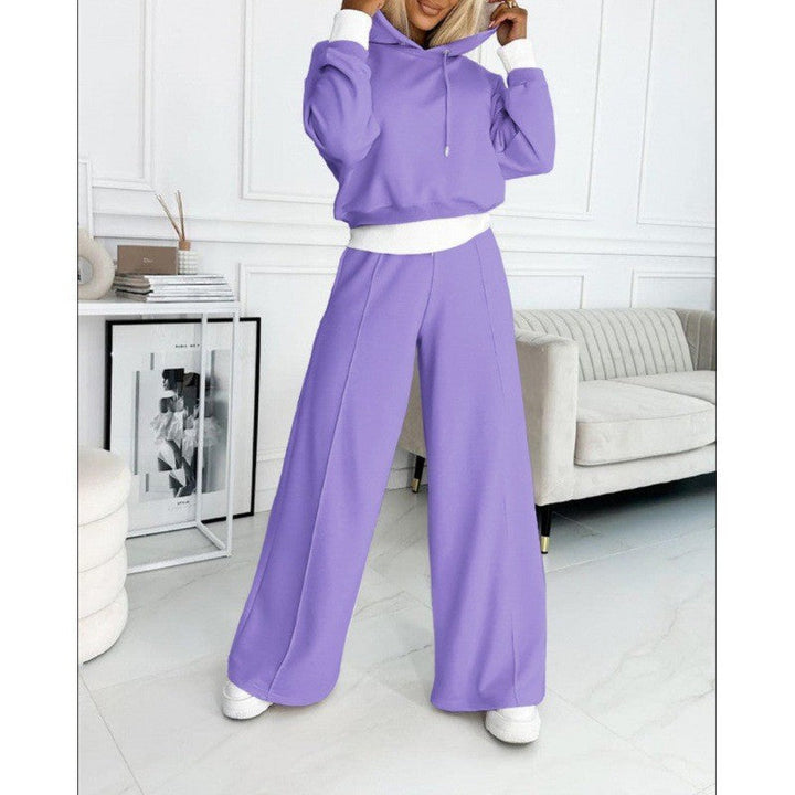 Damen Sportliche Jogginganzug Set Bequem