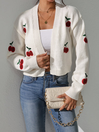 Damen Strickjacke Sommer Fruchtig Mode