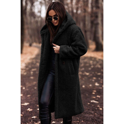 Damen Oversized Mantel Weich & Bequem