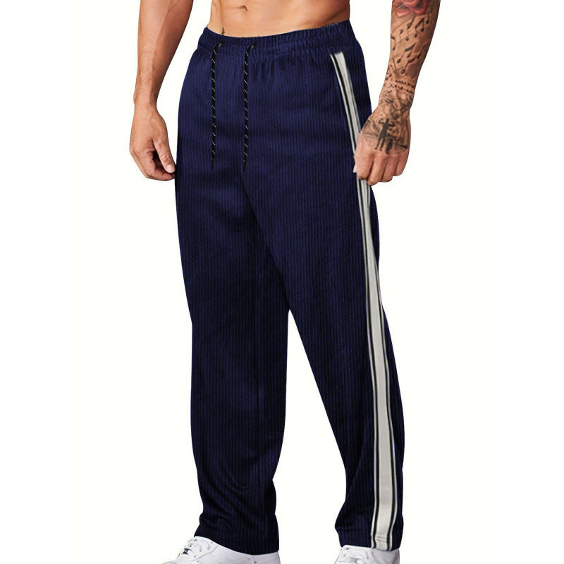 Herren Sport Hose Mit Streifen Modern Design