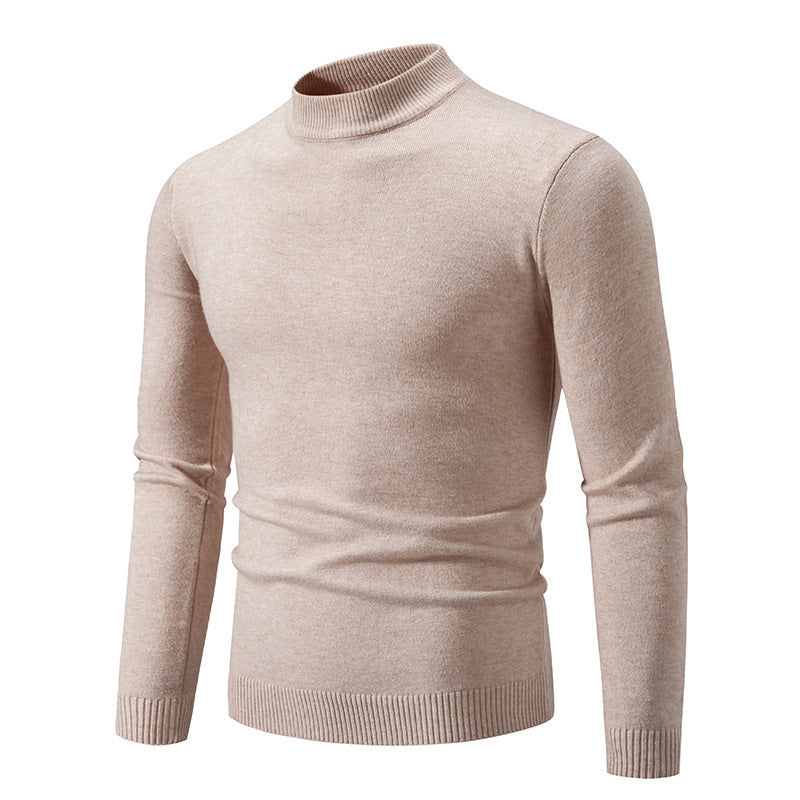 Herren Rollkragenpullover Modern Fein Strick - IdealeKleiden