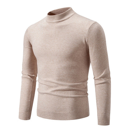 Herren Rollkragenpullover Modern Fein Strick - IdealeKleiden