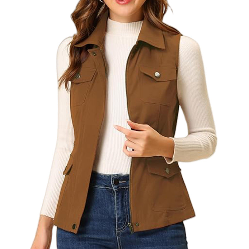 Damen Outdoor-Weste Praktisch und Stilvoll